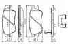 Комплект тормозных колодок, дисковый тормоз BOSCH 0 986 494 630 (фото 7)