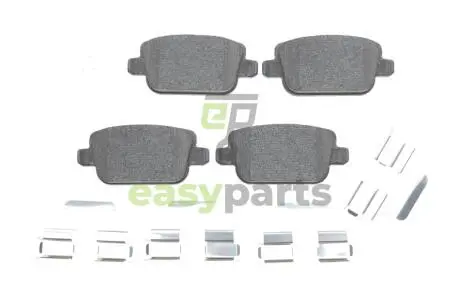 Колодки гальмівні (задні) Ford Kuga 08-/Mondeo 07-15 (к-кт) BOSCH 0 986 494 639