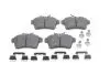 Колодки гальмівні (задні) Citroen C4 09-/DS4/DS5 11-15/Peugeot 308/508/3008/5008 09-18 (з прижимною пластиною) BOSCH 0 986 494 640 (фото 1)