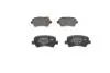 Комплект тормозных колодок, дисковый тормоз BOSCH 0 986 494 641 (фото 3)