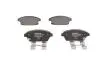 Комплект тормозных колодок, дисковый тормоз BOSCH 0 986 494 657 (фото 1)