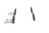 Комплект тормозных колодок, дисковый тормоз BOSCH 0 986 494 657 (фото 2)