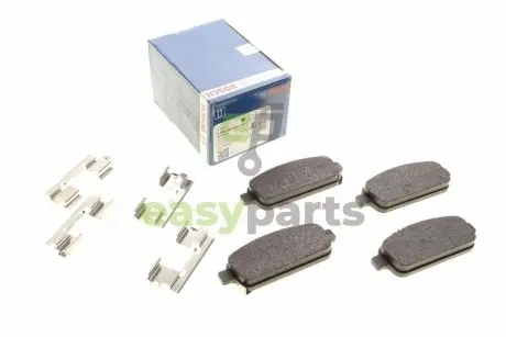 Колодки гальмівні (задні) Opel Astra J 09 - R16 (Ate) BOSCH 0 986 494 666