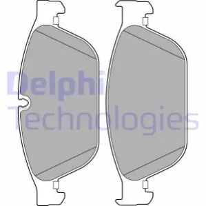 Комплект тормозных колодок, дисковый тормоз Delphi LP2239