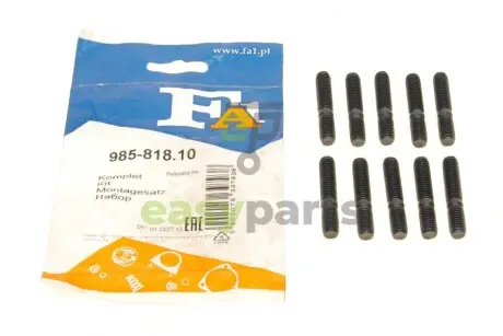 Шпилька колектора випускного Opel Astra/Vectra/Omega 1.6-2.0 91-05 (M8x1.25x16/28) (к-кт 10шт) Fischer Automotive One (FA1) 985-818.10