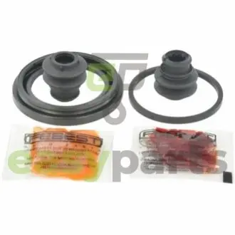 РЕМКОМПЛЕКТ СУПОРТА ГАЛЬМІВНОГО ПЕРЕДНЬОГО. FEBEST 1275-ACCF