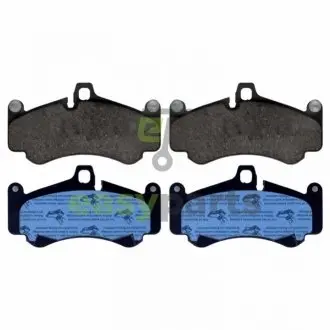 Комплект гальмівних колодок, дискове гальмо FEBI BILSTEIN 116173