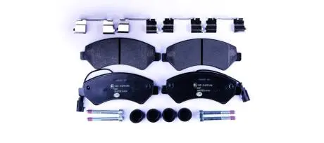 Комплект тормозных колодок, дисковый тормоз HELLA 8DB 355 019-901