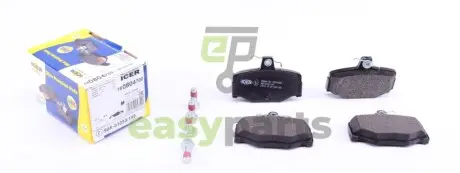Колодки гальмівні (задні) Nissan Almera 00-06/Primera 90-02 ICER 180804-700