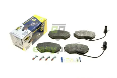 Колодки гальмівні (передні) Audi A4 94-08/Seat Exeo 08-13/VW Passat B5 96-00 (+датчики) ICER 181157-203