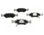 Комплект тормозных колодок, дисковый тормоз JAPANPARTS PA-398AF (фото 1)