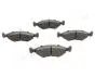 Комплект тормозных колодок, дисковый тормоз JAPANPARTS PA-398AF (фото 3)