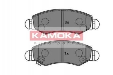 Тормозные колодки дисковые OPEL AGILA 00-/SUZUKI WAGON R+ 00- KAMOKA JQ1012846