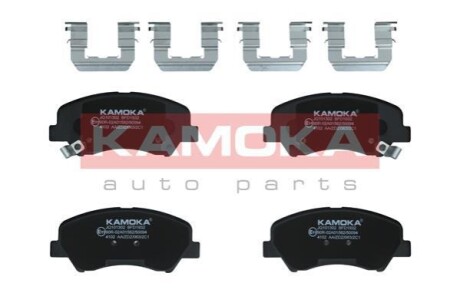 Гальмiвнi колодки дисковi HYUNDAI ACCENT IV 10-/KIA RIO III 11- KAMOKA JQ101302