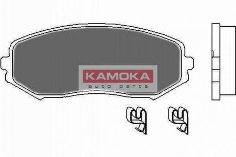 Гальмiвнi колодки дисковi SUZUKI GRAND VITARA 05- KAMOKA JQ1018120