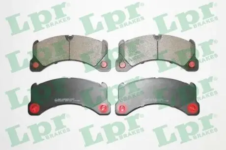 Комплект тормозных колодок, дисковый тормоз LPR 05P1731