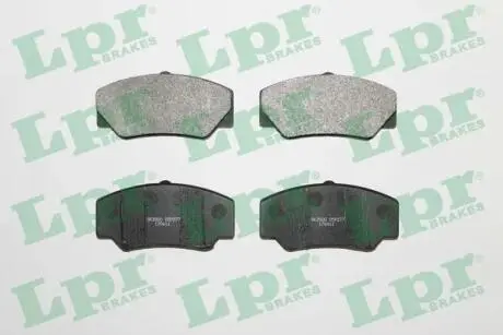 Комплект тормозных колодок, дисковый тормоз LPR 05P277