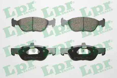 Комплект тормозных колодок, дисковый тормоз LPR 05P740