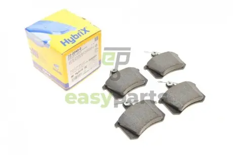 Колодки гальмівні (задні) Audi 80/90 82-96/A4 95-01/A6 94-97/A8 94-02/Fiat Croma 85-96 Metelli 22-0048-0