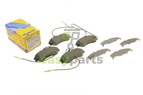 Колодки гальмівні (передні) Citroen Berlingo 96-11/Xsara/Peugeot 306 93-05/Partner 96-15 (+датчики) Metelli 22-0217-0