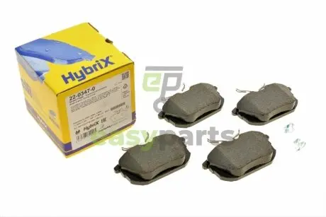 Колодки гальмівні (задні) Mitsubishi Colt 04-12/Space Star 98-04/Carisma 95-06/Volvo S40/V40 95-04 Metelli 22-0347-0