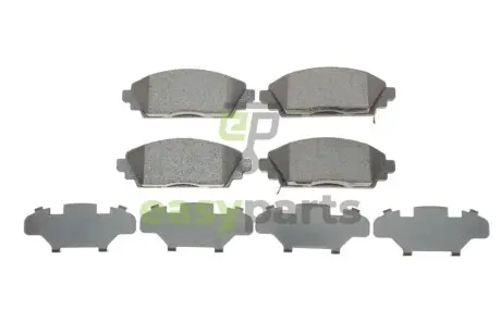 Колодки гальмівні (передні) Honda Accord VI 98-02/Civic VII 01-05 Metelli 22-0463-0