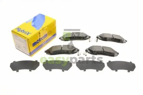 Колодки гальмівні (передні) Subaru Forester/Impreza/Legace V/Outback 10- Metelli 22-0500-1