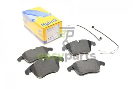 Колодки гальмівні (передні) Citroen C5/Peugeot 508 08- (з датчиками) Metelli 22-0675-5K