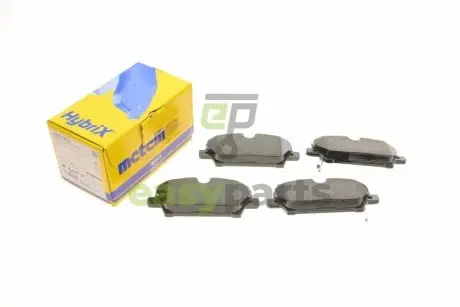 Колодки гальмівні (передні) Honda Civic VIII 05- Metelli 22-0728-0