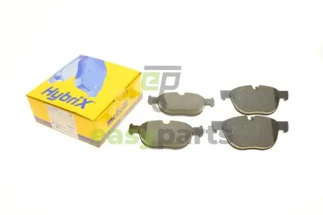 Колодки гальмівні (передні) BMW X4 (F26) 14-18/X5 (E70/F15/F85) 06-18/X6 (E71/E72/F16/F86) 08-19 Metelli 22-0770-0