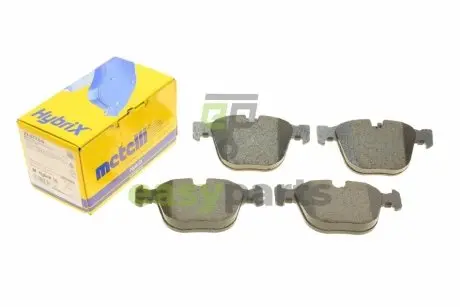 Колодки гальмівні (задні) BMW 5 (E60/65)/X5 (E70/F15)/X6 (E71/E72) 3.0-4.4 08- Metelli 22-0773-0