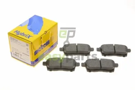 Колодки гальмівні (задні) Mazda CX-7 06-14/CX-9 07- Metelli 22-0873-0