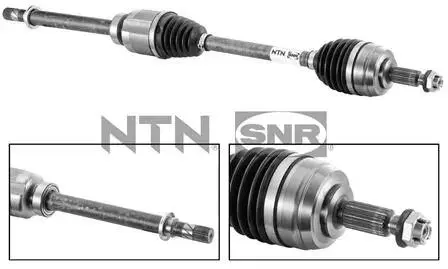 Pє?oЬ kpl. DUSTER 10- 8-kul prawa 974mm SNR NTN DK55.036