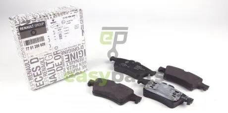 Комплект тормозных колодок, дисковый тормоз RENAULT / DACIA 7701206609