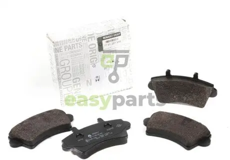 Комплект тормозных колодок, дисковый тормоз RENAULT / DACIA 7701207339