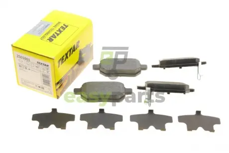 Колодки гальмівні (задні) Lexus CT/Toyota Prius/Yaris 08- TEXTAR 2501601