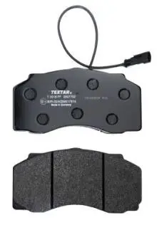 Комплект гальмівних колодок, дискове гальмо TEXTAR 2907702