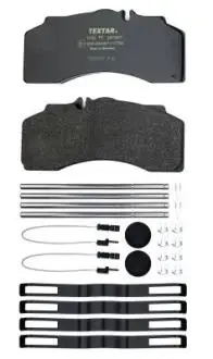 Комплект тормозных колодок, дисковый тормоз TEXTAR 2913401