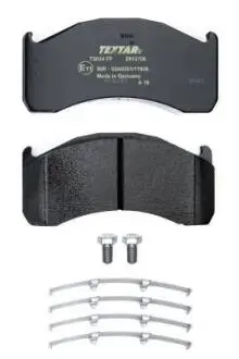 Комплект тормозных колодок, дисковый тормоз TEXTAR 2913706