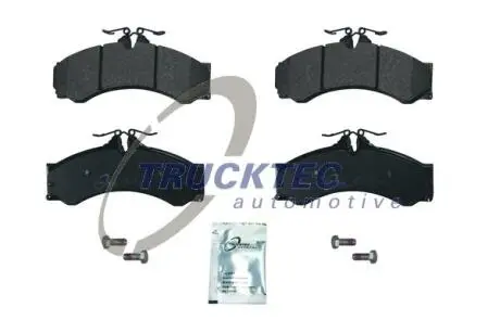Комплект гальмівних колодок, дискове гальмо TRUCKTEC 02.35.083