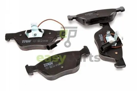 Комплект гальмівних колодок, дискове гальмо TRW GDB1602