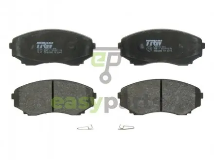 Комплект гальмівних колодок, дискове гальмо TRW GDB3255