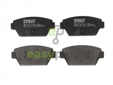 Фото комплект гальмівних колодок, дискове гальмо TRW GDB945 Комплект гальмівних колодок, дискове гальмо TRW GDB945