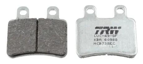 Комплект тормозных колодок, дисковый тормоз TRW MCB735EC