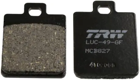Комплект гальмівних колодок, дискове гальмо TRW MCB827