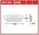 Комплект гальмівних колодок, дискове гальмо TRW MCB830SRM (фото 1)