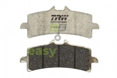 Комплект тормозных колодок, дисковый тормоз TRW MCB858CRQ