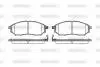 Гальмівні колодки пер. QX50/Q70/Q60/Navara/Qashqai/Murano/Pathfinder/Koleos 01- WOKING P9523.14 (фото 1)