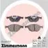 Комплект гальмівних колодок, дискове гальмо ZIMMERMANN 23440.175.1 (фото 1)