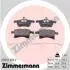 Комплект гальмівних колодок, дискове гальмо ZIMMERMANN 23832.200.2 (фото 1)
